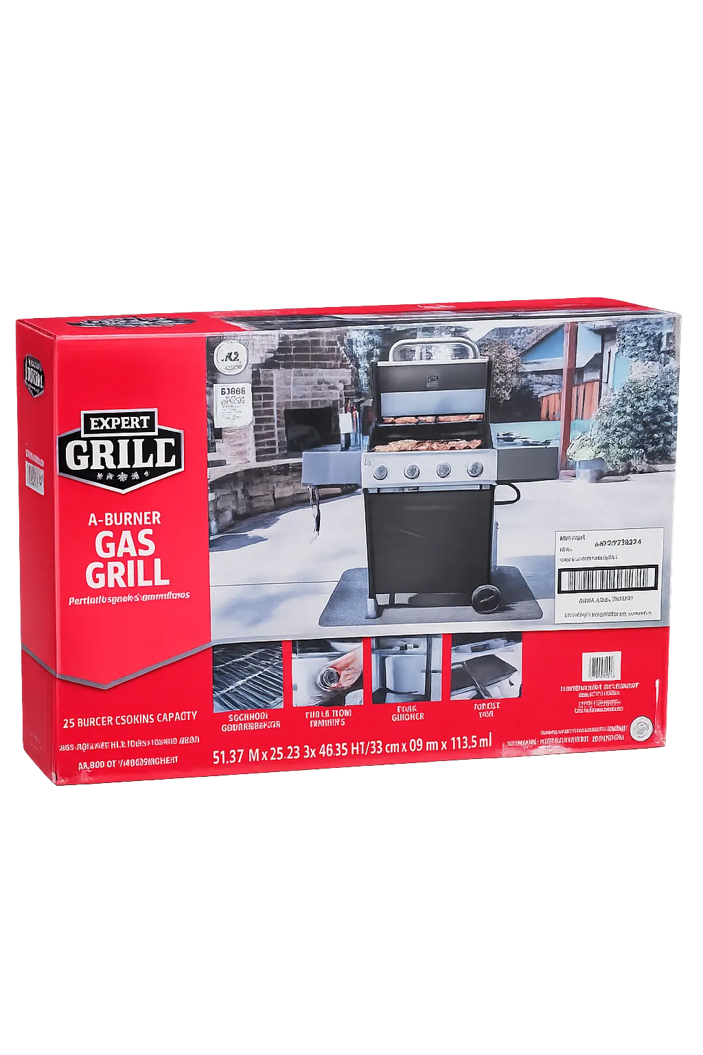 Expert Grill 4-Burner Gas Grill