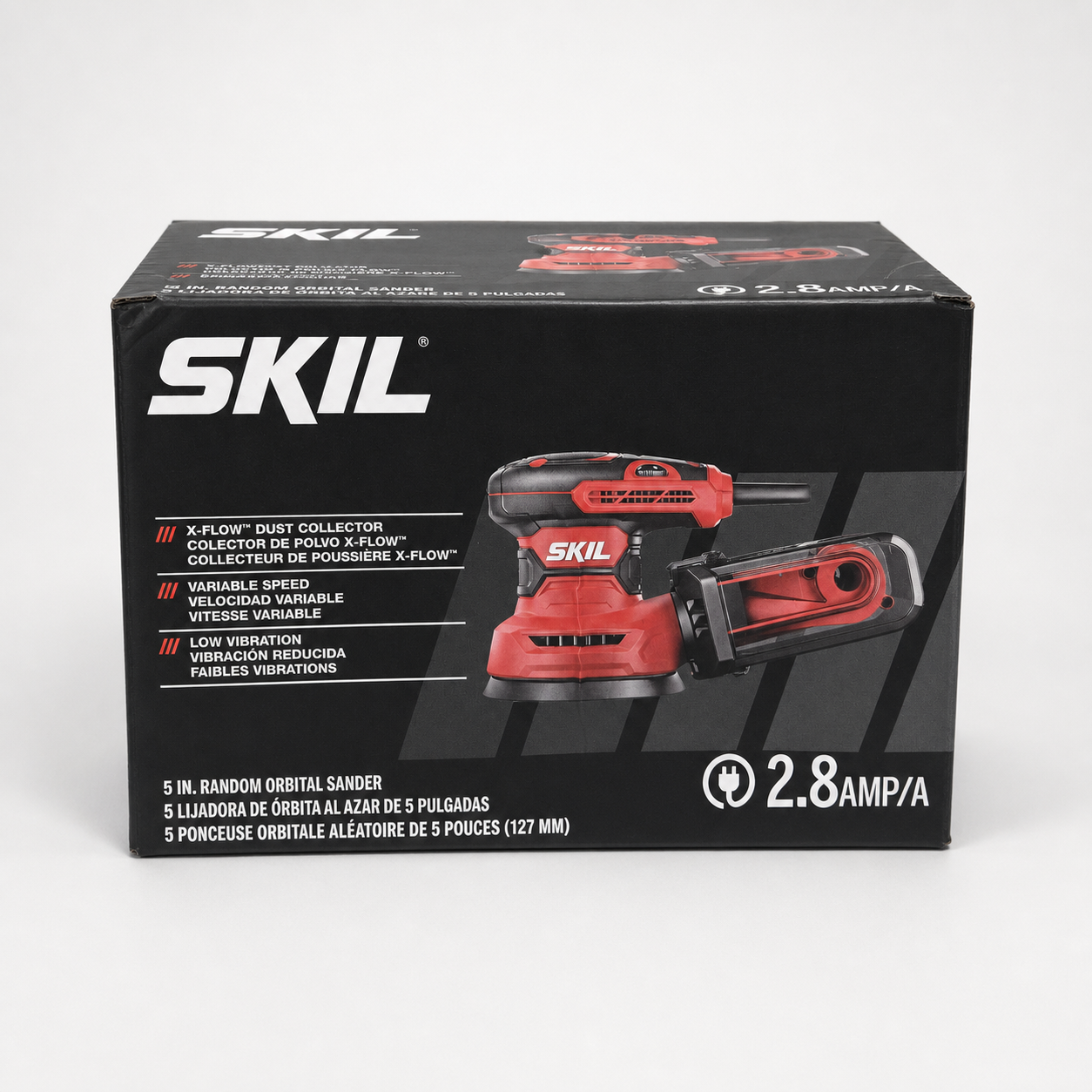 SKIL SR211601 2.8-amp 5-inch random orbital sander