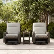 Thomasville Elko 3-piece Outdoor Patio Swivel Glider Recliner Set